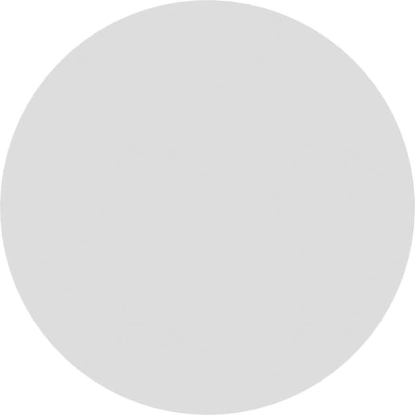 Ekena Millwork Standard Grayson Star Rosette With Rounded Edge, 5"W x 5"H x 1/2"P - ROSP050X050X050GRY08