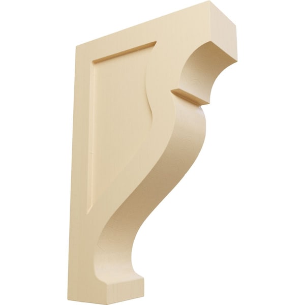 Ekena Millwork 1 3/4"W x 5"D x 8"H Mini Rockport Wood Corbel, Maple - CORW02X05X08RKMA