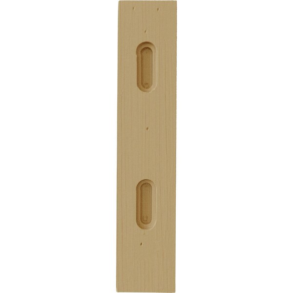Ekena Millwork 2 1/2"W x 7"D x 10"H Large Thompson Wood Bracket, Alder - BKTW02X07X10TMAL