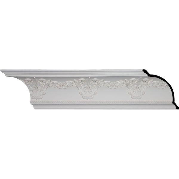 Ekena Millwork SAMPLE - 9 1/2"H x 10"P x 13 3/4"F x 12"L, (13 3/4" Repeat), Sydney Crown Moulding - SAMPLE-MLD09X10X13SY