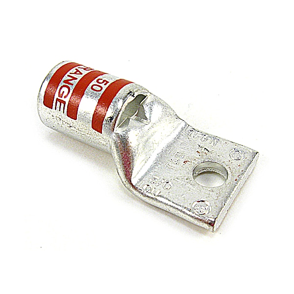 Terminal de compresión Abb, 3/0 AWG, L 2.35 pulgadas, Oro - 54165-TB