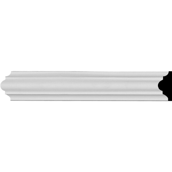 Ekena Millwork 7/8"H x 1/2"P x 94 1/2"L Classic Panel Moulding - PML00X00CL