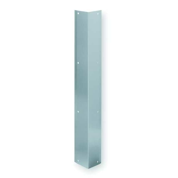 Rockwood Corner Guard, 3 x 48 In, Screw In, Satin SS - 295.32D 3" X 3" X 48