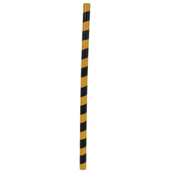 Zoro Select Corner Guard, Black/Yellow, 3/4"W X 36"H - FEG-A