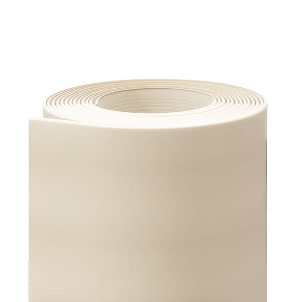 Mohawk Vinyl Cove Wall Base, Vinyl, Cream, 1440 in L, 4 in W - CVW03-731