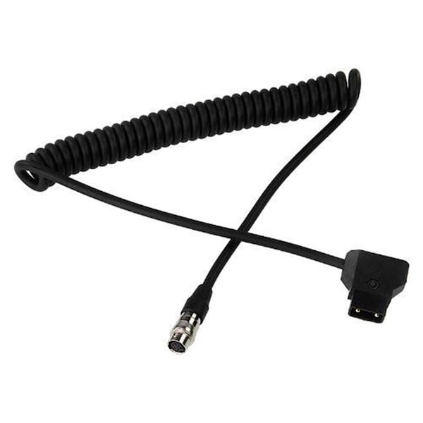 Cable de corriente de 12V DC con conectores estilo Hirose de 12 pines B4 de Fotodiox 0.66 pulgadas a D-Tap - Cable-12Pin-Mono