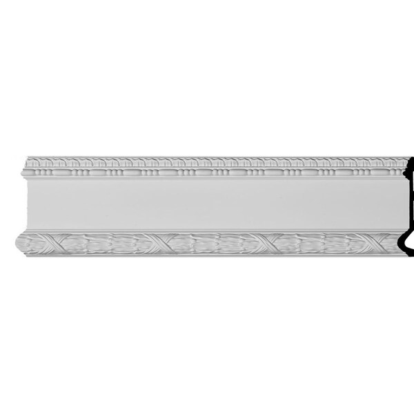 Ekena Millwork Panel Moulding, Urethane, 94-1/2 in L, 8-1/4 in H - PML08X01DU