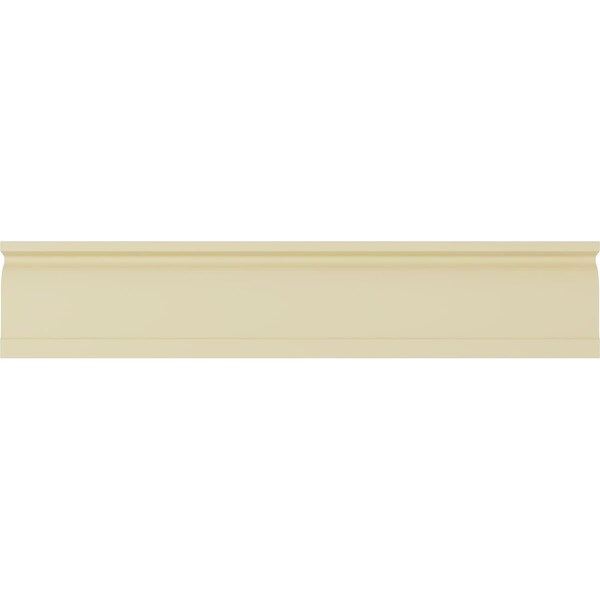 Ekena Millwork 3 1/2"H x 1 1/8"P x 3 5/8"F x 94 1/2"L, (1 5/8" Repeat), Franklin Crown Moulding - MLD03X01X03FN