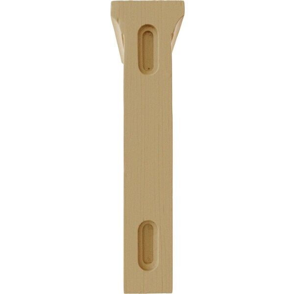 Ekena Millwork 2 1/2"W x 7"D x 10"H Large Gomez Wood Bracket, Alder - BKTW02X07X10GOAL