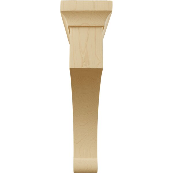 Ekena Millwork 2 1/2"W x 7"D x 10"H Large Gomez Wood Bracket, Alder - BKTW02X07X10GOAL