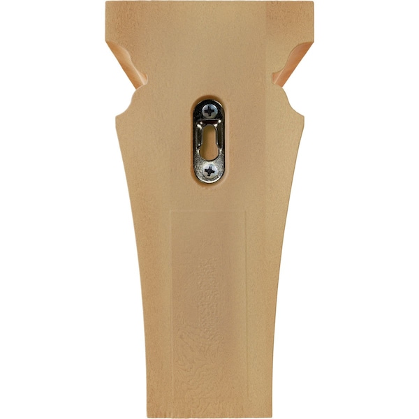 Ekena Millwork 4"W x 4 3/4"D x 8"H Small Nevio Wood Corbel, Red Oak - CORW04X04X08NERO