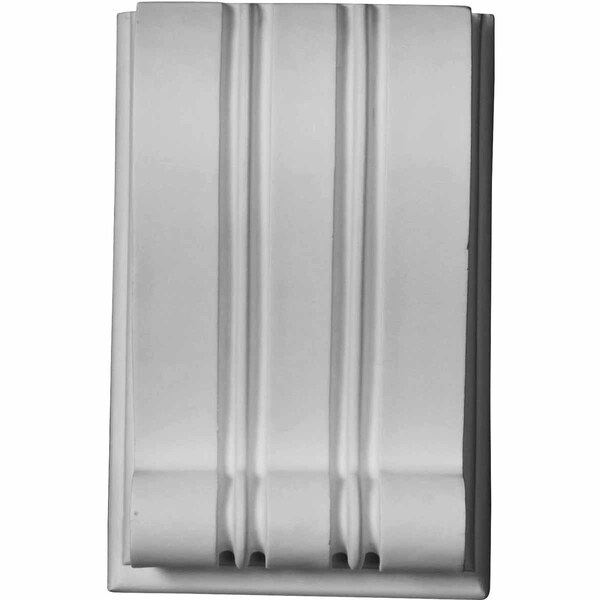 Ekena Millwork 5 3/8"W x 3 1/8"D x 8 1/4"H Elsinore Corbel - COR05X03X08EL