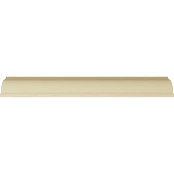 Ekena Millwork 4 3/8"H x 4"P x 5 7/8"F x 94 1/2"L, (9 5/8" Repeat), Versailles Crown Moulding - MLD04X04X06VE