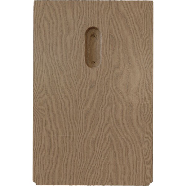 Ekena Millwork 5 1/4"W x 4"D x 8"H Clarksville Bracket, Mahogany - BKTW05X04X08CVGM