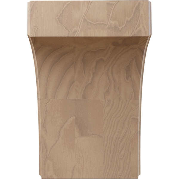 Ekena Millwork 5 1/4"W x 4"D x 8"H Clarksville Bracket, Mahogany - BKTW05X04X08CVGM
