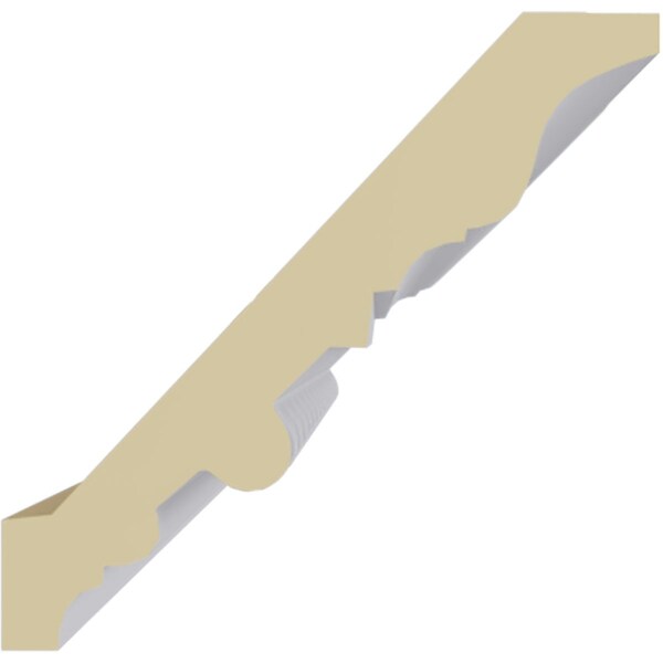 Ekena Millwork 3 3/4"H x 3 7/8"P x 5 1/2"F x 94 1/2"L Windsor Rope Crown Moulding - MLD03X04X05WI
