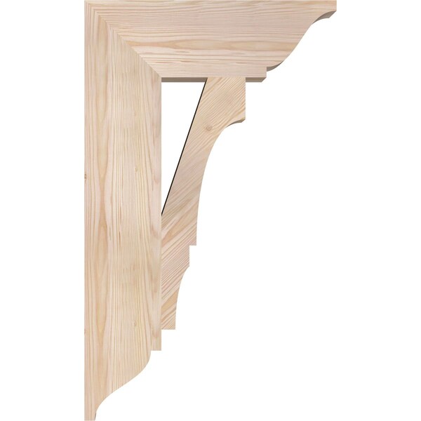 Ekena Millwork Balboa Traditional Smooth Bracket, Douglas Fir, 5 1/2"W x 18"D x 30"H - BKT06X18X30BOA01SDF