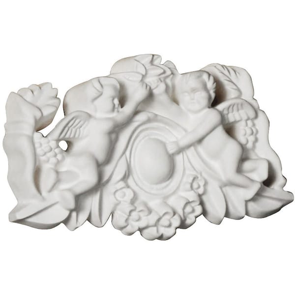 Ekena Millwork 5"W x 2 3/4"H x 5/8"P Angel Onlay - ONL05X03X01AN