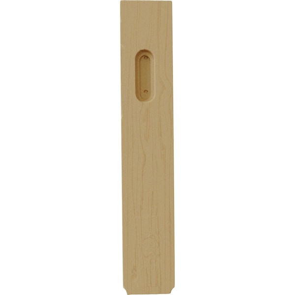 Ekena Millwork 1 3/4"W x 6"D x 10"H Clarksville Bracket, Alder - BKTW02X06X10CVAL