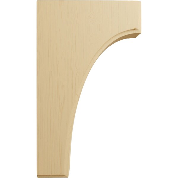 Ekena Millwork 1 3/4"W x 6"D x 10"H Clarksville Bracket, Alder - BKTW02X06X10CVAL