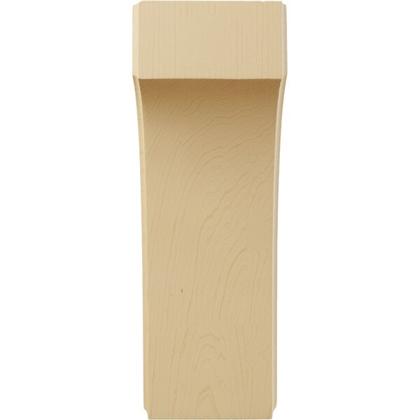 Ekena Millwork 3 1/2"W x 4"D x 10"H Clarksville Bracket, Alder - BKTW04X04X10CVAL