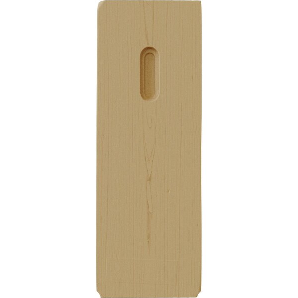 Ekena Millwork 3 1/2"W x 4"D x 10"H Clarksville Bracket, Alder - BKTW04X04X10CVAL