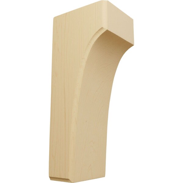 Ekena Millwork 3 1/2"W x 4"D x 10"H Clarksville Bracket, Alder - BKTW04X04X10CVAL