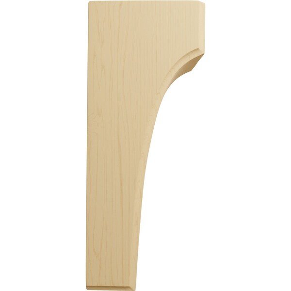 Ekena Millwork 3 1/2"W x 4"D x 10"H Clarksville Bracket, Alder - BKTW04X04X10CVAL