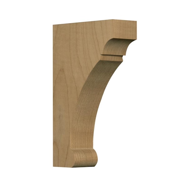 Osborne Wood Products 8 x 1 3/4 x 5 Lawrence Contemporary Corbel in Alder - 8775A