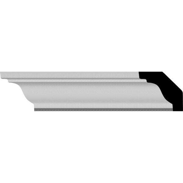 Ekena Millwork SAMPLE - 1 3/8"H x 1 3/8"P x 1 7/8"F x 12"L Artis Crown Moulding - SAMPLE-MLD01X01X02AR
