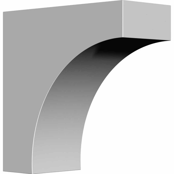 Ekena Millwork 3"W x 7 1/4"D x 7 1/4"H Stockport Bracket - BKT03X07X07ST