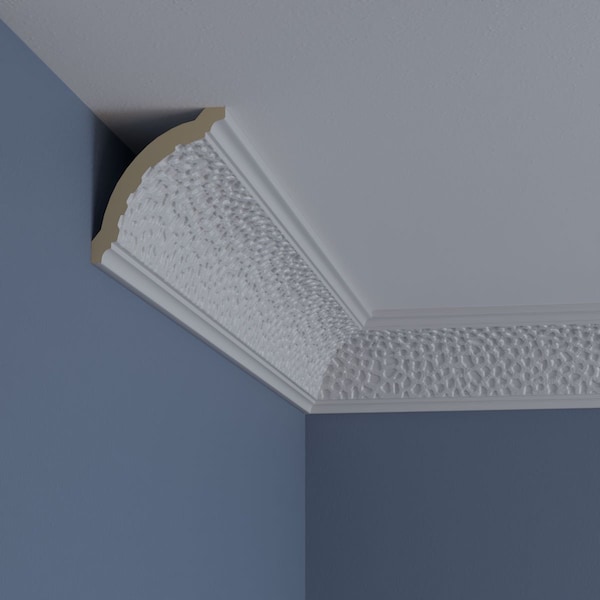 Ekena Millwork 3 7/8"H x 3 3/8"P x 4 7/8"F x 94 1/2"L, Clementine Crown Moulding - MLD03X03X04CM