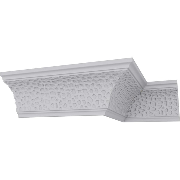 Ekena Millwork 3 7/8"H x 3 3/8"P x 4 7/8"F x 94 1/2"L, Clementine Crown Moulding - MLD03X03X04CM