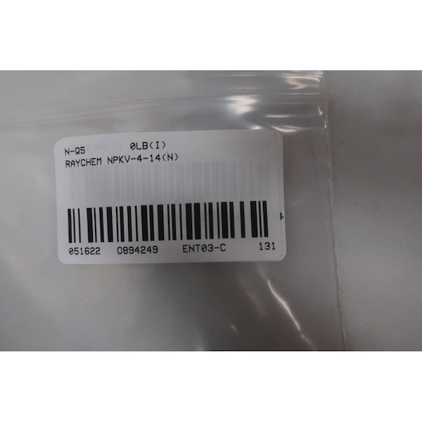 Kit de empalme Raychem 4/C 0-1-0.2 pulgadas Kit de empalme de cables y tubo retractil térmico - NPKV-4-14(N)