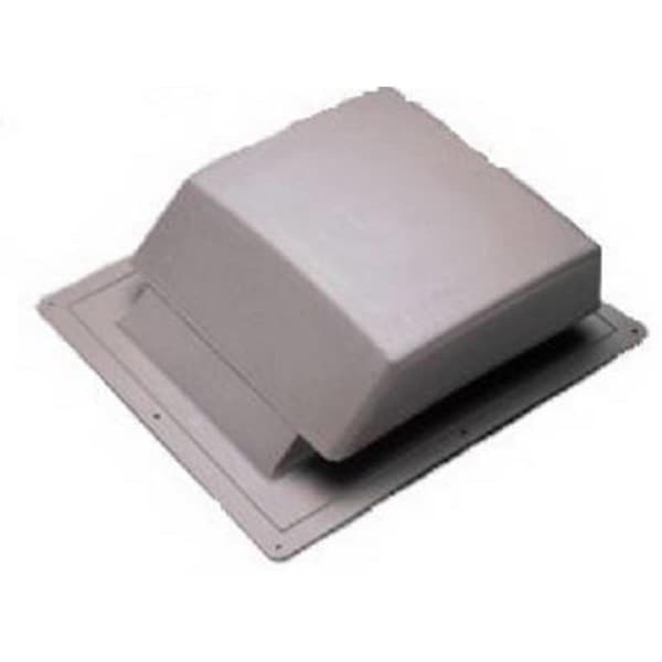 House 90122 Slant Plastic Roof Mounted Vent - Brown - HO2668167