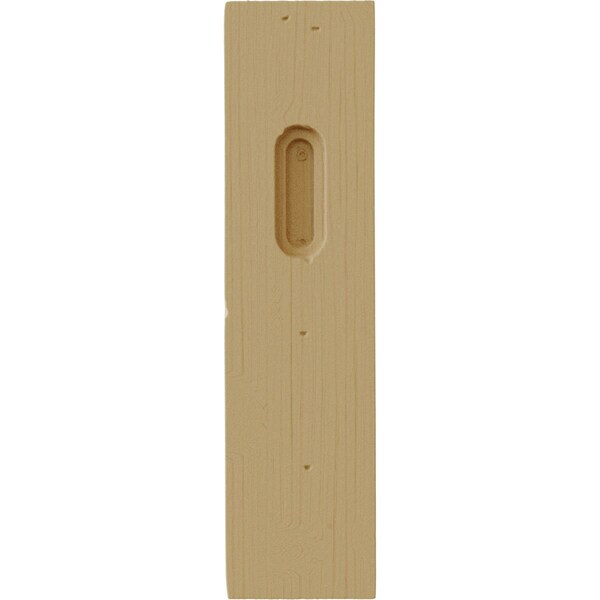Ekena Millwork 2 1/2"W x 6"D x 8"H Medium Thompson Wood Bracket, Alder - BKTW02X06X08TMAL
