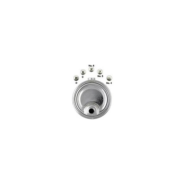 Maid-O-Mist Jacobus 1/8'' Angle Steam Vent with Orifice - A1/8 - ORIPACK (5L-220)