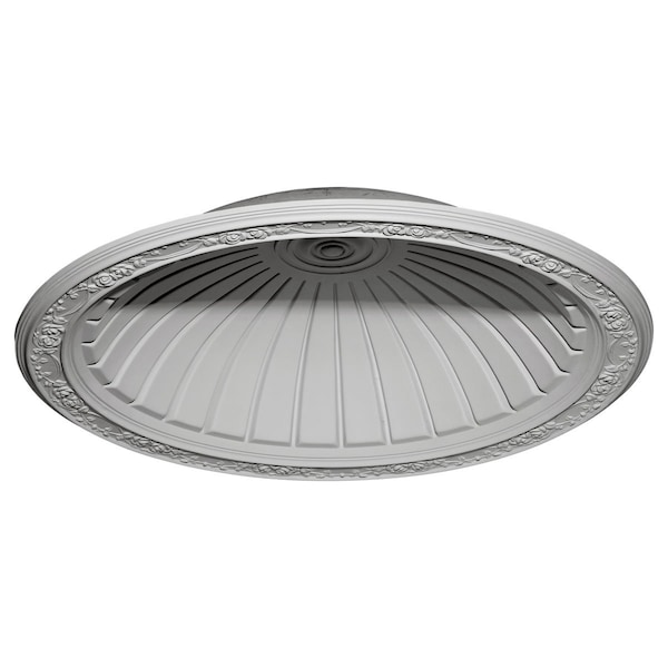 Ekena Millwork 42 7/8"OD x 35 3/8"ID x 8 1/4"D Hamilton Recessed Mount Ceiling Dome - DOME42HA