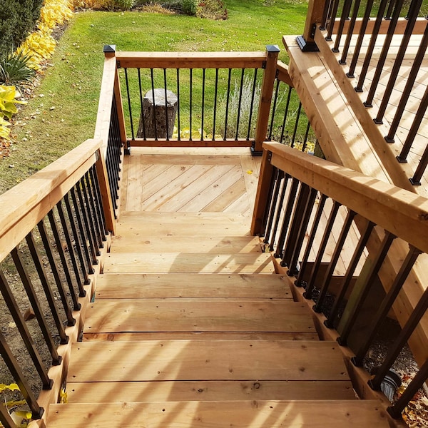 Nuvo Iron 26 in LONG x 3/4 in WIDE BLACK SQUARE TUBING GALVANIZED STEEL BALUSTERS, 10PK - SQPS26
