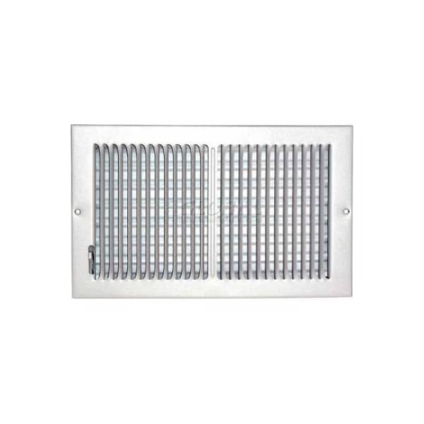 Kaper Ii Speedi-Grille Ceiling Or Wall Register With 2 Way Deflection 8in X 14in - SG-814 CW2