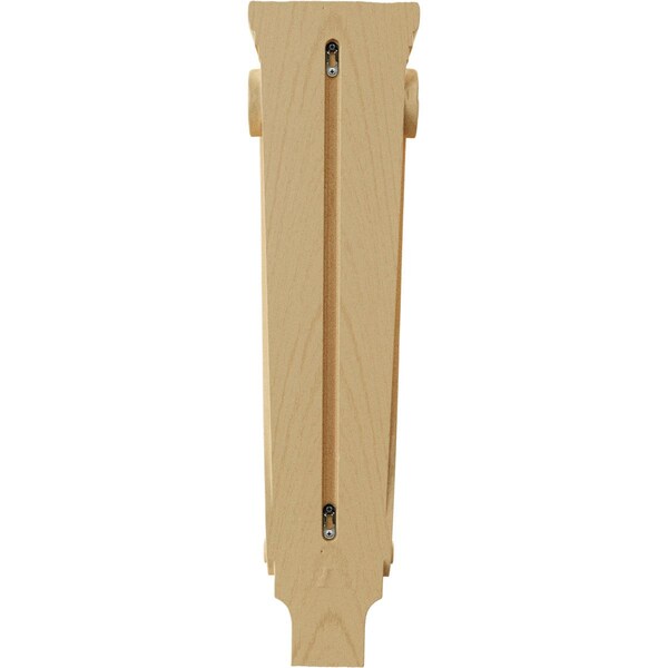Ekena Millwork 6 3/4"W x 4 1/4"D x 27 1/2"H Extra Large Acanthus Pilaster Corbel, Maple - CORW07X04X27PAMA