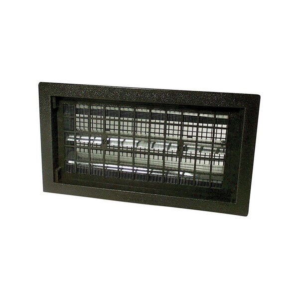 Air-Vent Air Vent RABL 7 x 8 in Auto Foundation Vent  Black - 54947