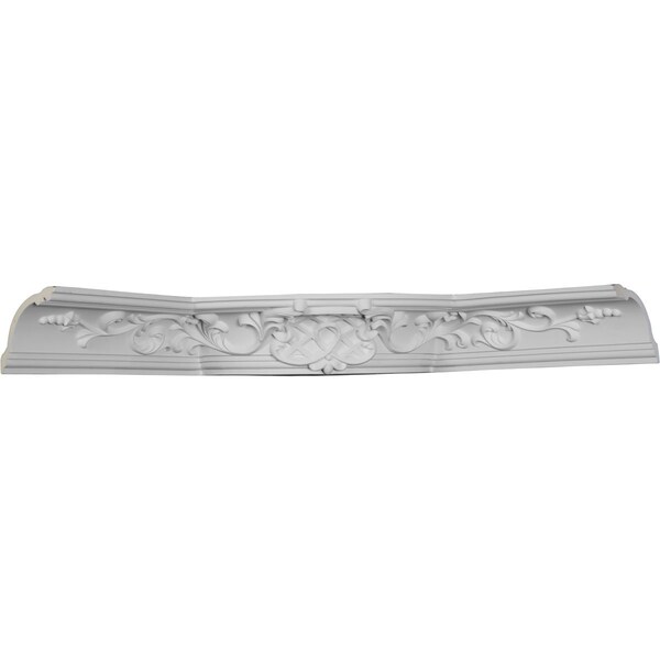 Ekena Millwork 5 3/8"H x 27 5/8"P Diane Crown Moulding Inside Corner - MIC28X05DI-1