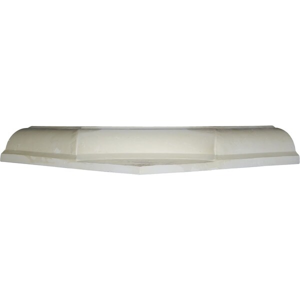 Ekena Millwork 5 3/8"H x 27 5/8"P Diane Crown Moulding Inside Corner - MIC28X05DI-1
