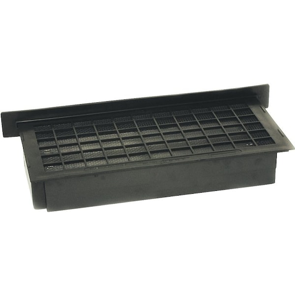 Bestvents Witten Vent Automatic Foundation Vent, 62 sq-in Net Free Ventilating Area, Mesh Grill, Thermoplastic - A-ELBROWN