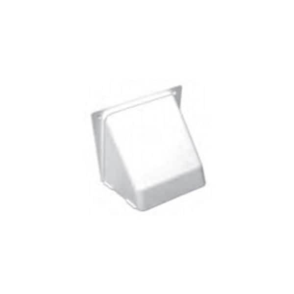 Lambro Industries 3 in. Brown Plastic Preferred Hood Vent with Removable Screen, 12PK - 1470B