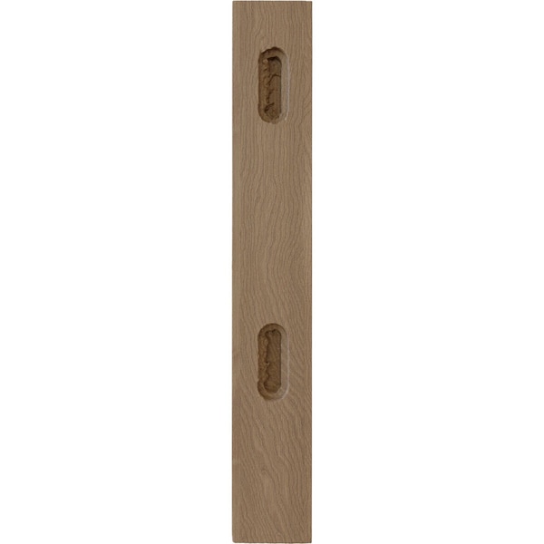 Ekena Millwork 1 3/4"W x 12"D x 12"H Extra Large Olympic Wood Bracket, Mahogany - BKTW01X12X12OLGM