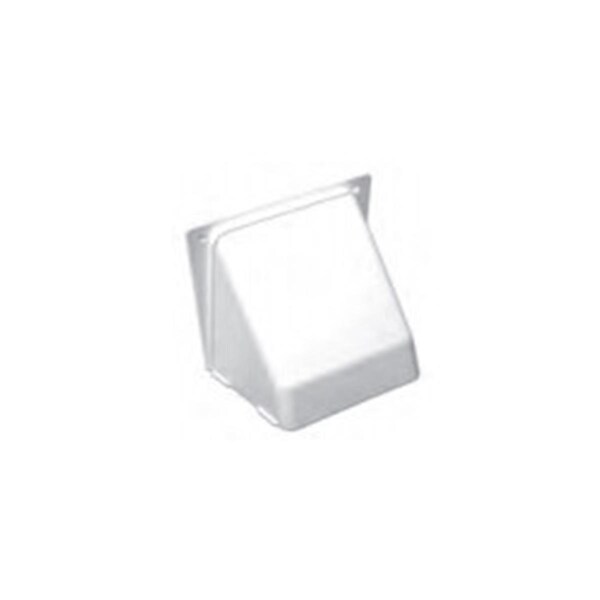 Lambro Industries 4 in. Brown Plastic Preferred Hood Vent with Removable Screen, 12PK - 1471B
