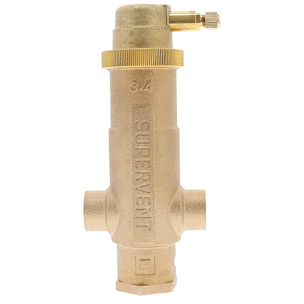 Resideo Hydronic Air Vent, 3/4 in Sweat - PV075S/U