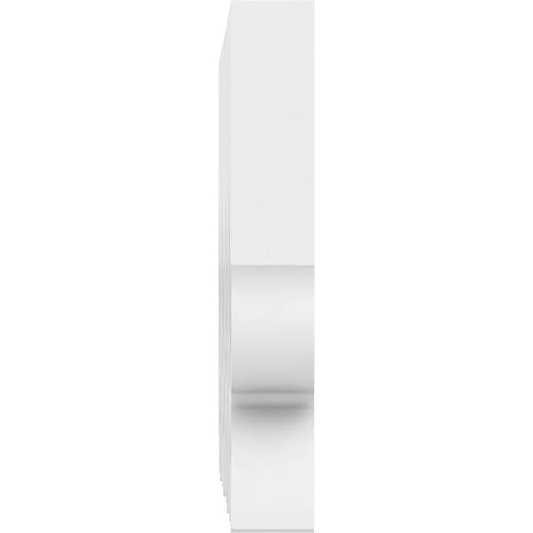 Ekena Millwork Everdale Architectural Grade PVC Running Trim, 4"H x 5/8"P x 48"L - RUNP04X0625X48EVD